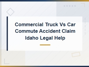 Commercial Truck vs Car Commute Accident Claim Idaho Legal Help